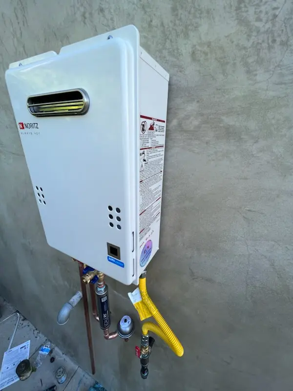 Tankless water heater installation for Rolling Hills homes